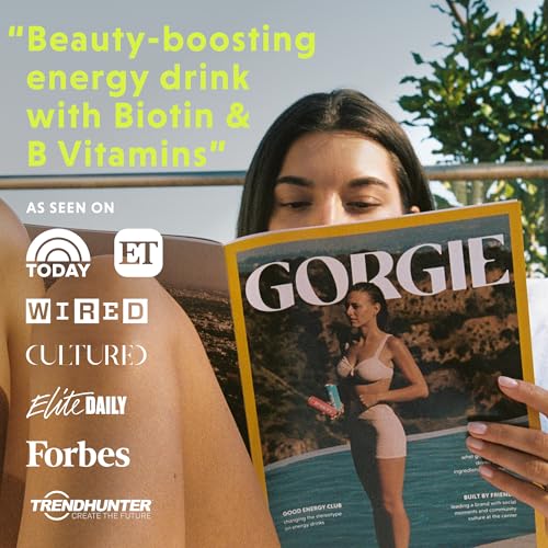  GORGIE Variety Pack, Sugar-Free Natural Energy Drink and Glow Powder, Electrolyte Supplement for Health and Fitness Ent